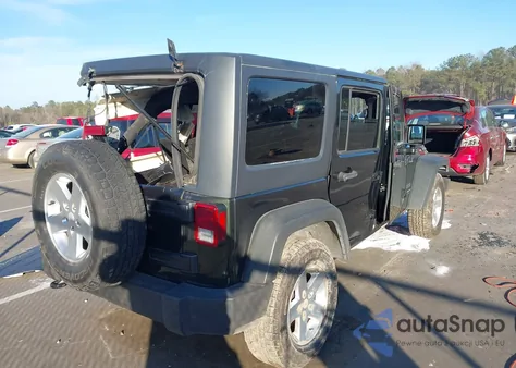 2011 Jeep Wrangler Unlimited Sport from USA, damaged, VIN 1J4BA3H13BL553516